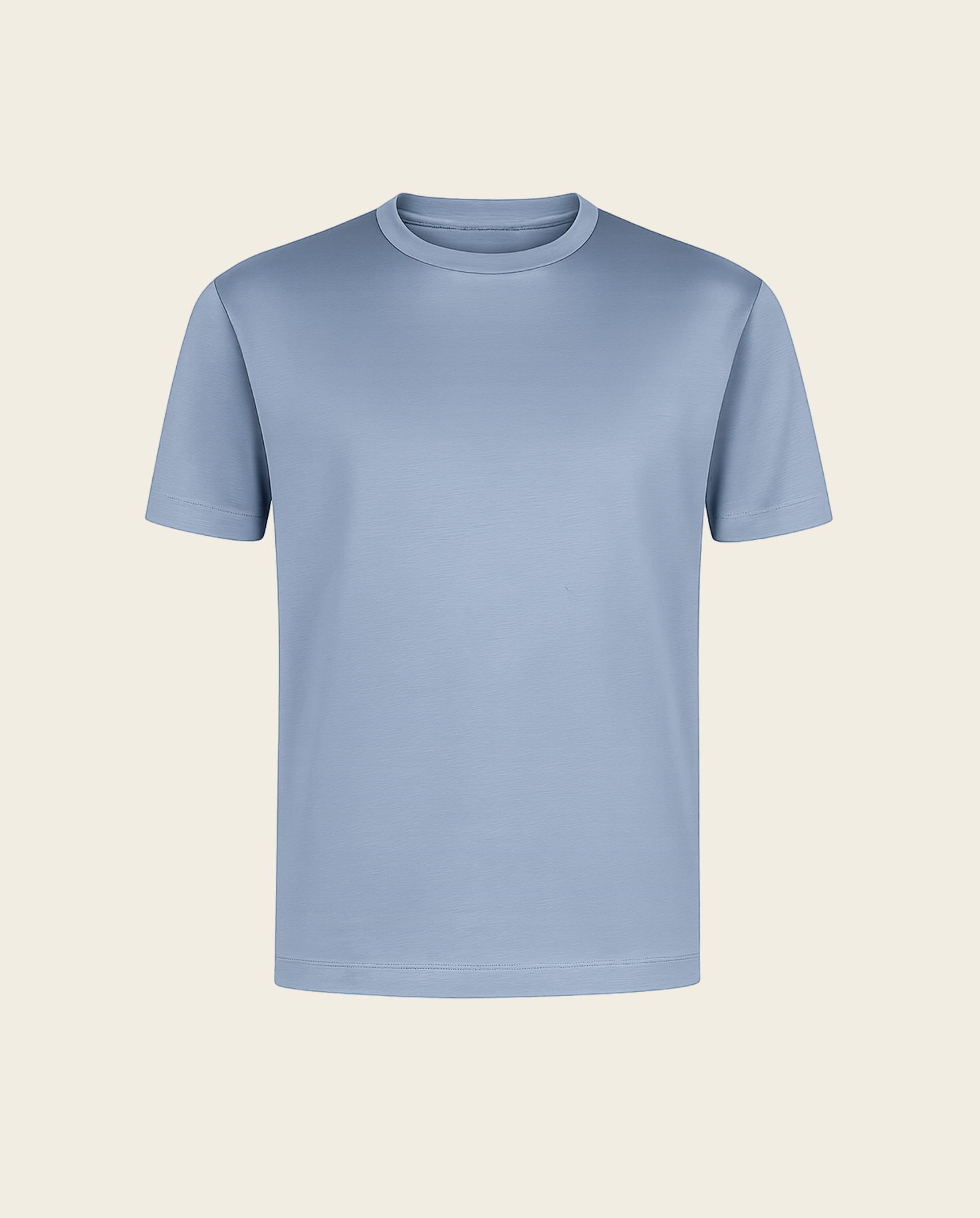 LUXE T-SHIRT - BABY BLUE
