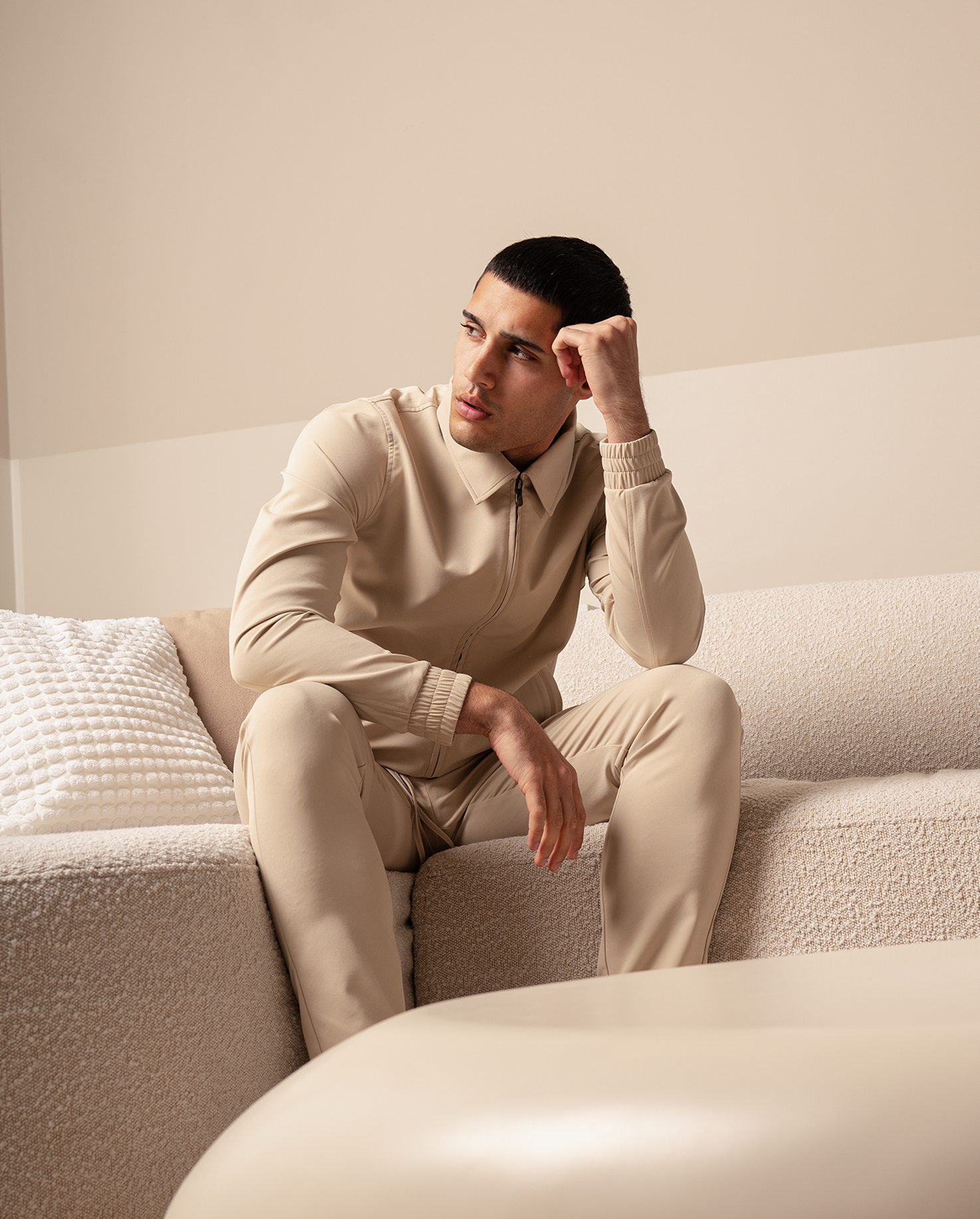 TECH JACKET - BEIGE