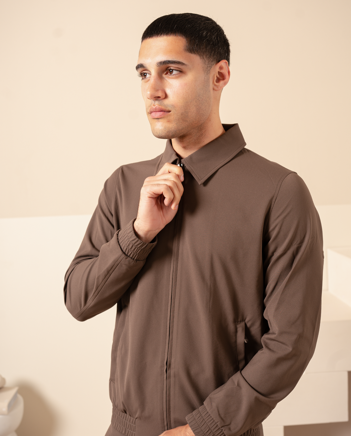 TECH JACKET - EBONY