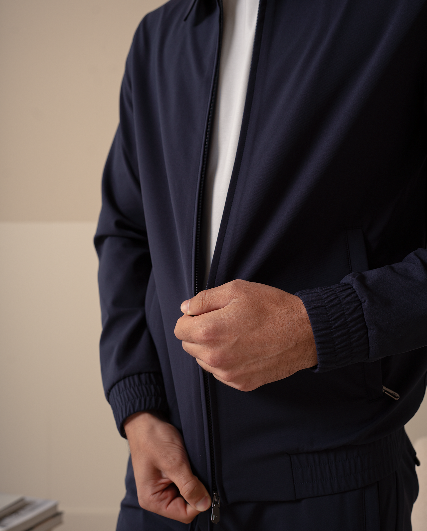 TECH JACKET - NAVY