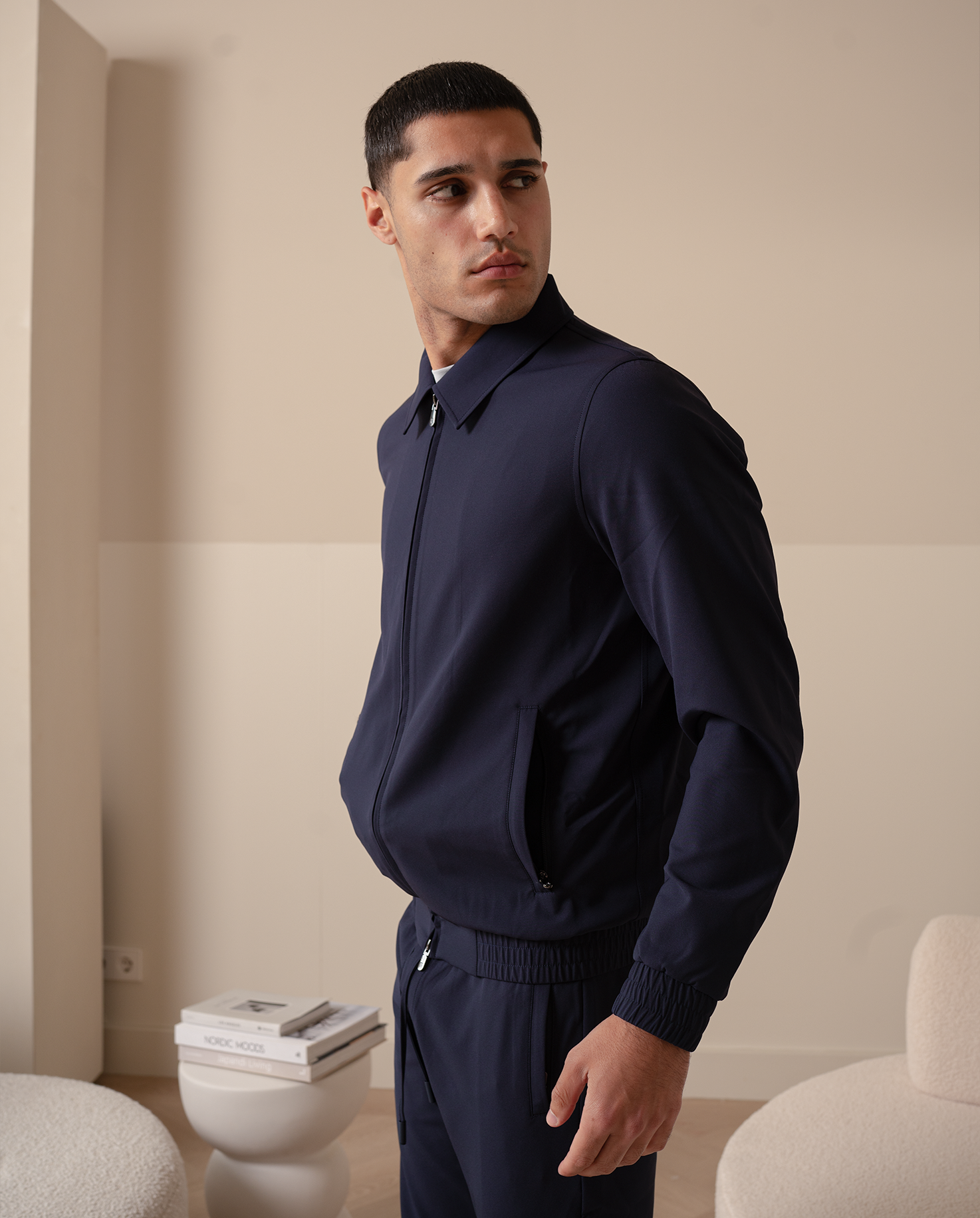 TECH JACKET - NAVY