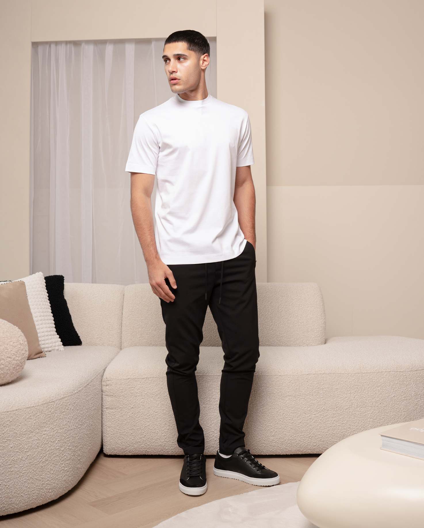 LUXE T-SHIRT - WHITE