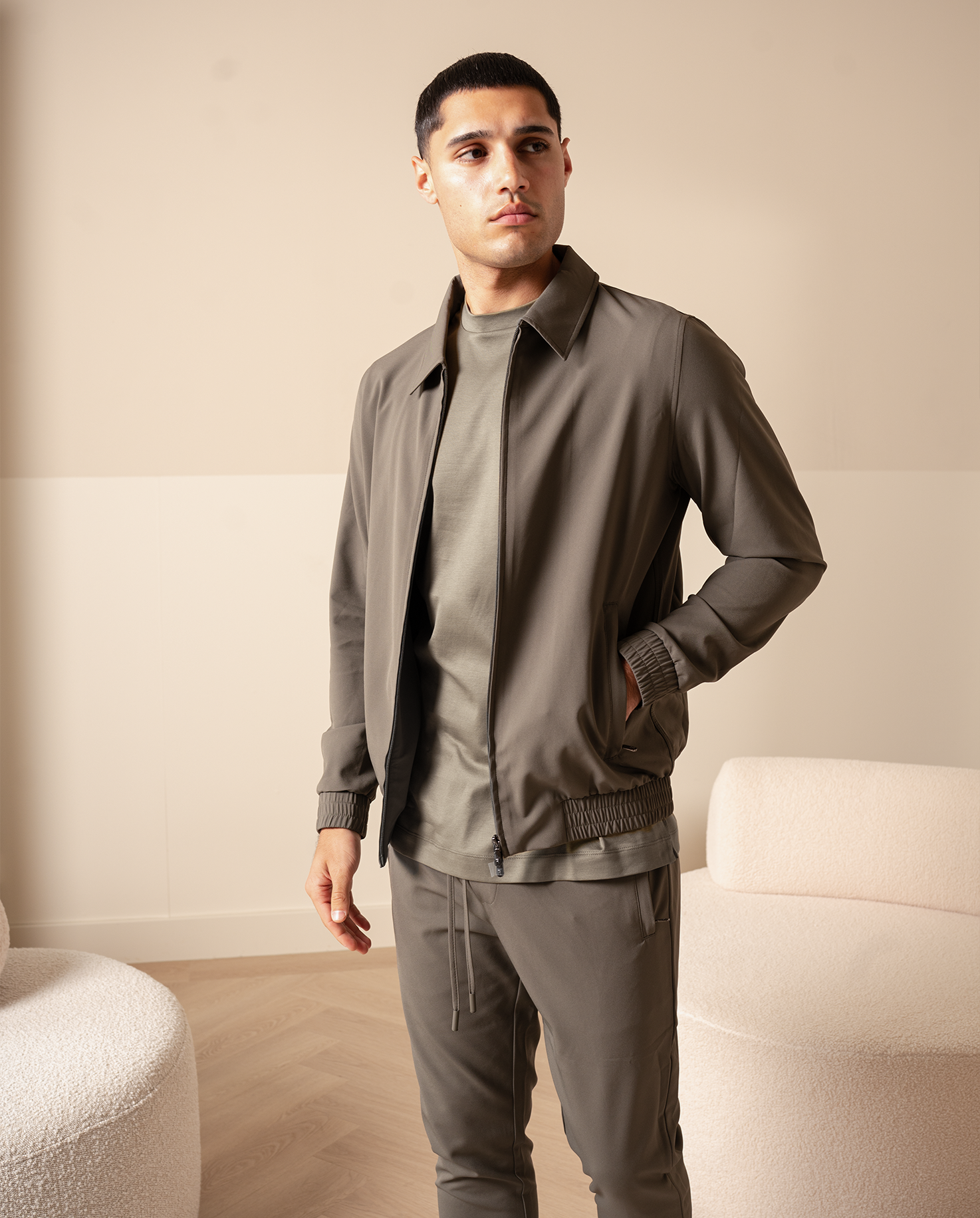 TECH JACKET - GREEN