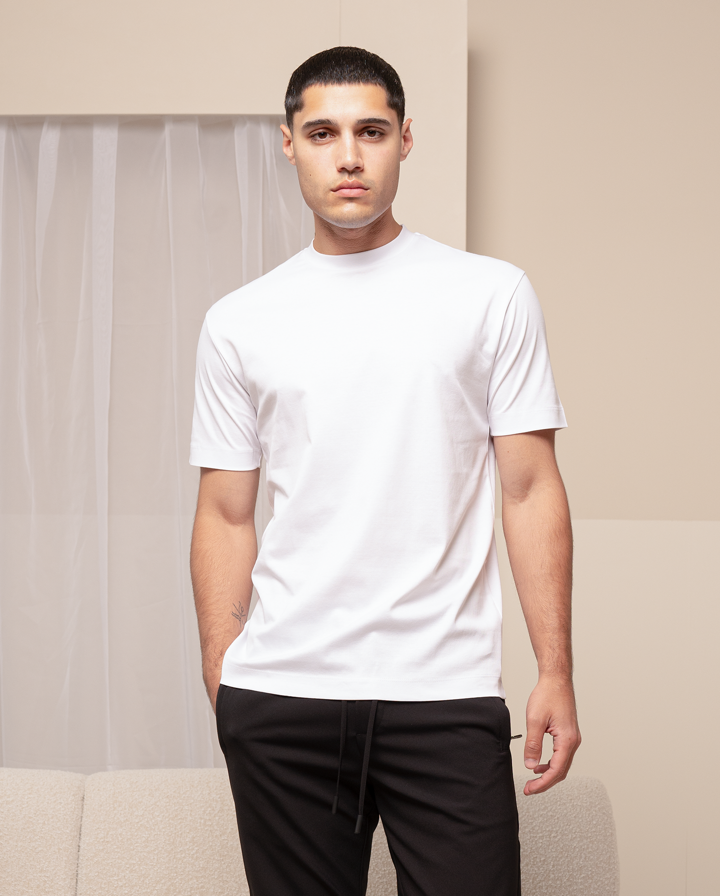 LUXE T-SHIRT - WHITE