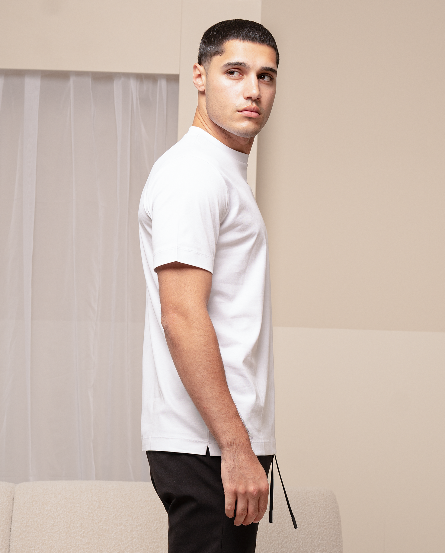 LUXE T-SHIRT - WHITE